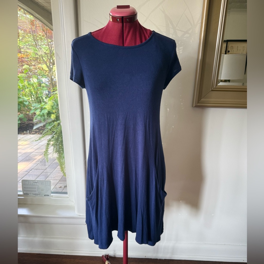 T-SHIRT DRESS WITH POCKETS